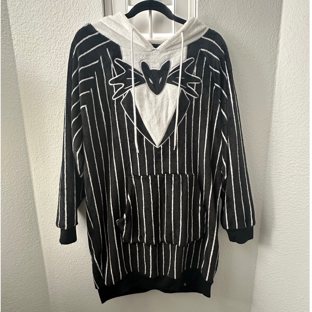 Disney‎ The Nightmare Before Christmas Jack Skellington Hoodie Youth M 8-10